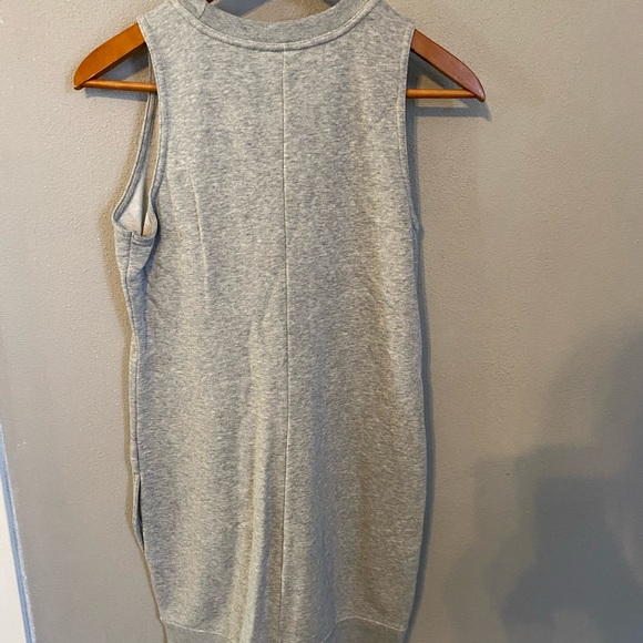 Nike Sweatshirt Dress Heather Gray Small - Picture 2 of 4